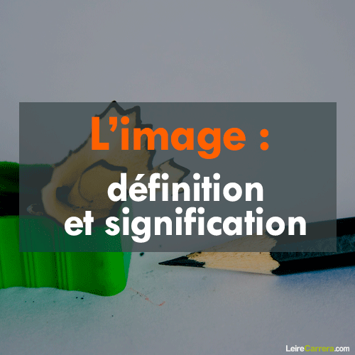Image définition et signification