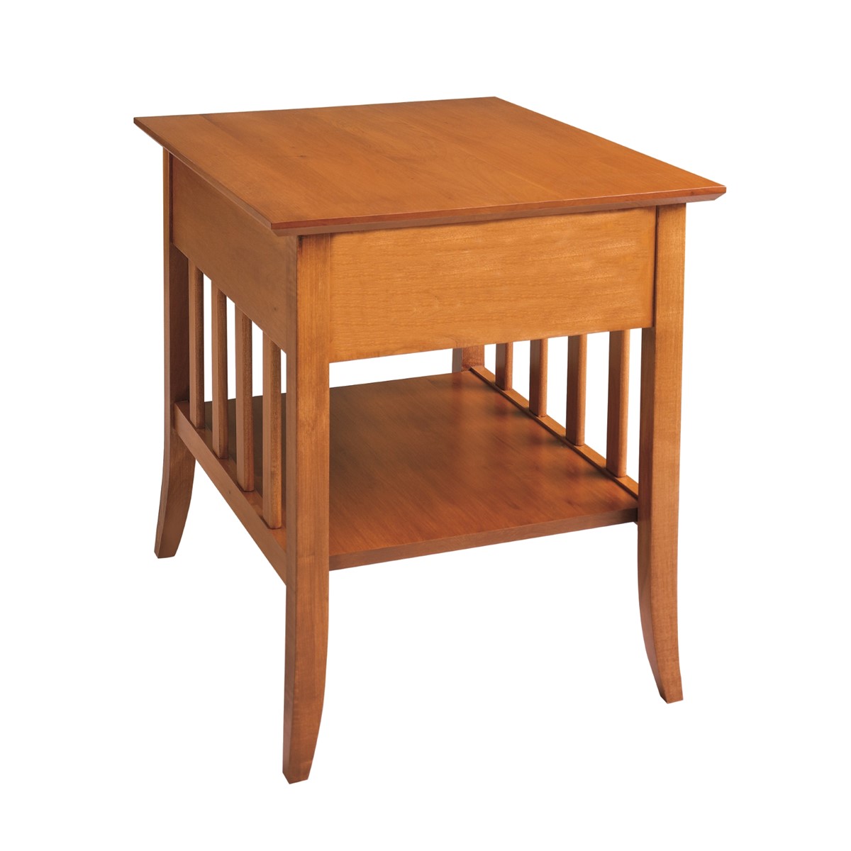 Passages End Table with Shelf Leisters Furniture
