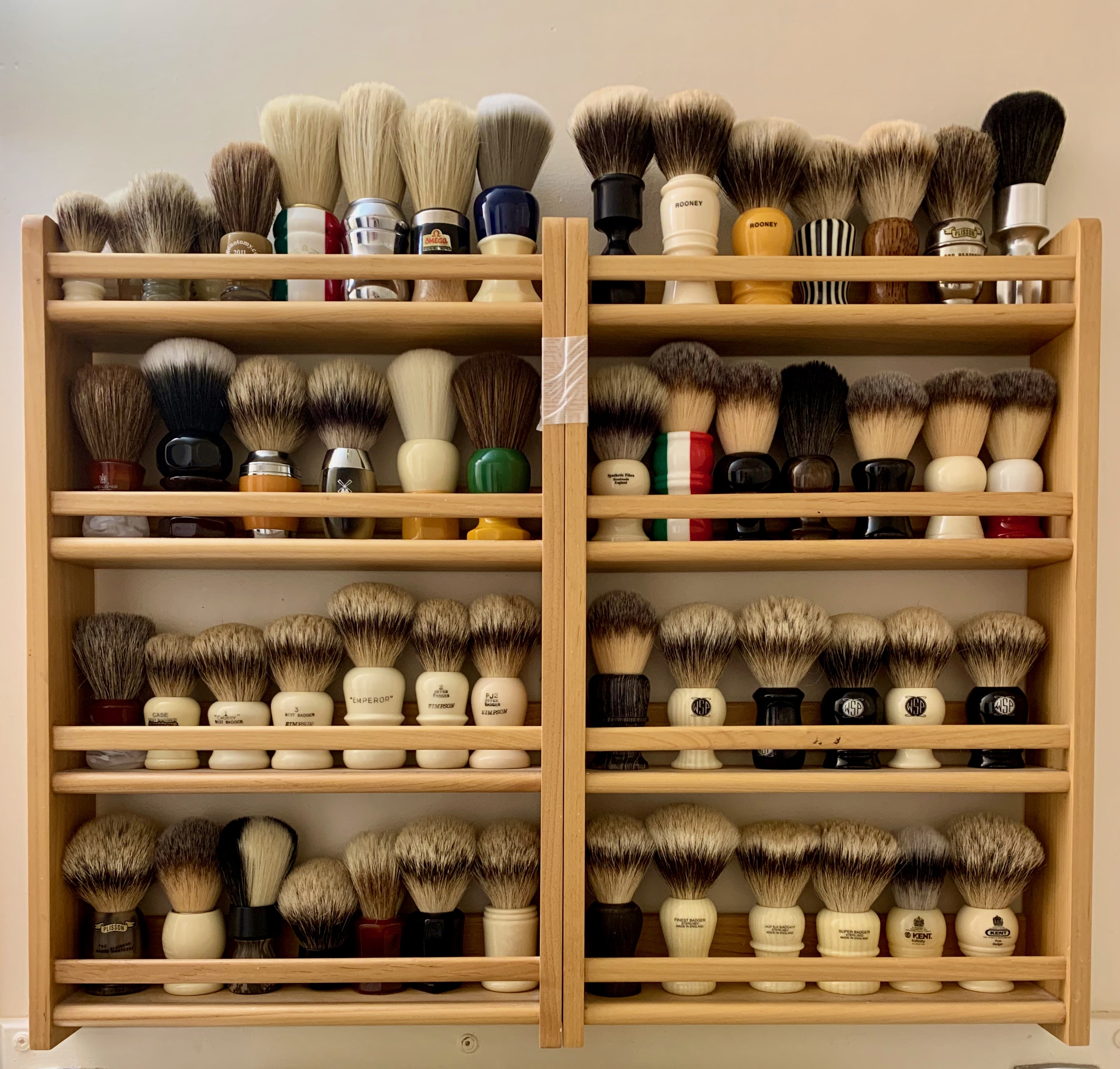 Current brush collection Later On