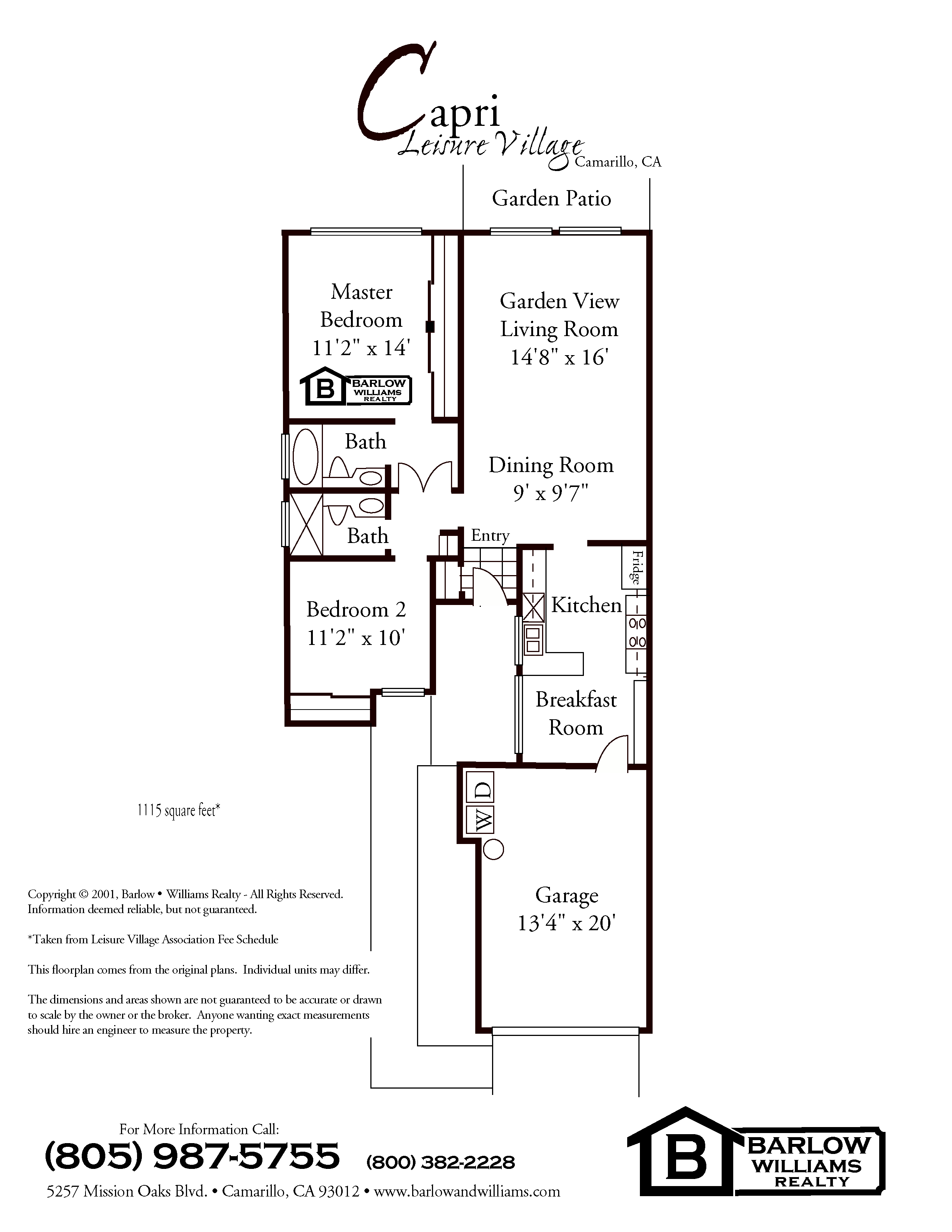 Leisure Village Floor Plans floorplans.click