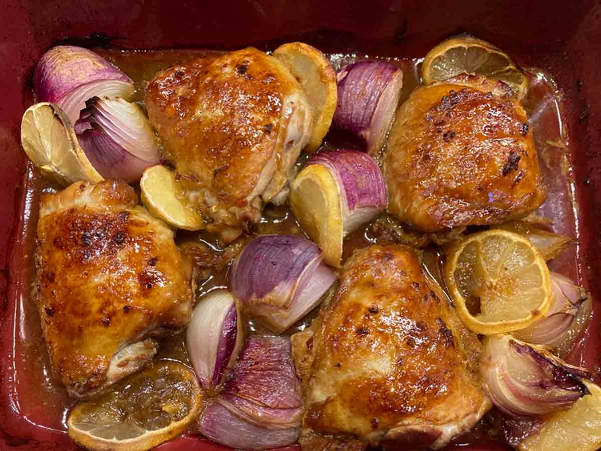 Lemon Ginger Chicken Leite's Culinaria