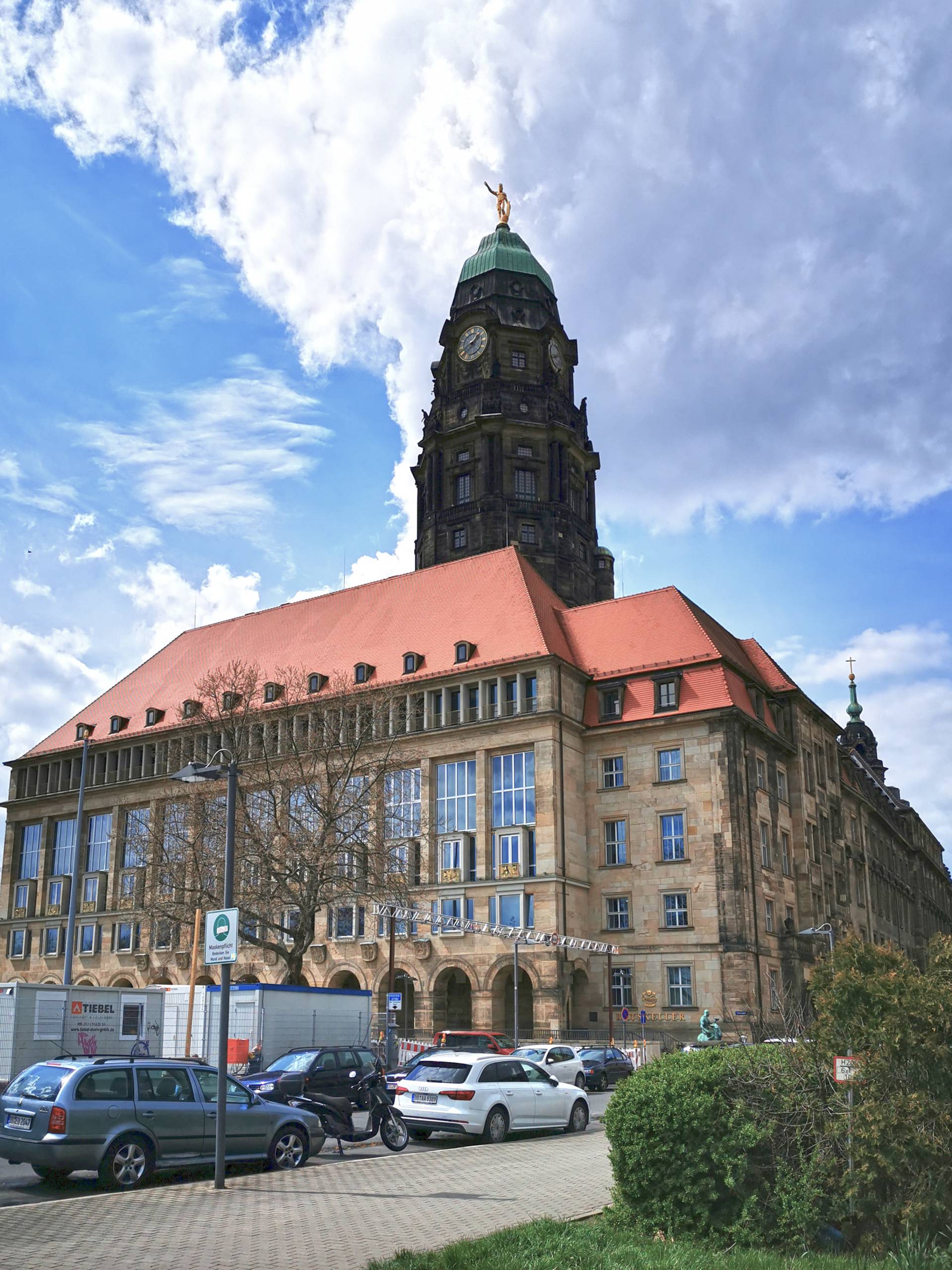 Farbleitsystem für das Neue Rathaus Dresden Leitsysteme Dresden