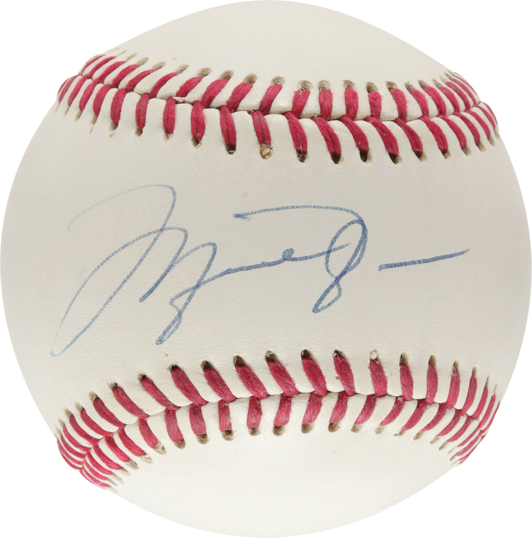 Michael Jordan SingleSigned Baseball (UDA & PSA)