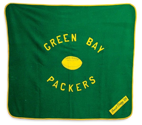 1959 Forrest Gregg Green Bay Packers Blanket (54”x60”)