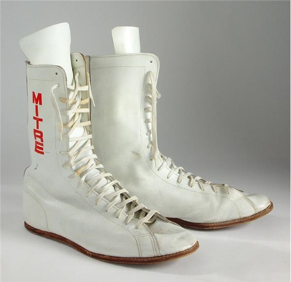 Muhammad Ali Fight Worn Shoes vs. Shavers