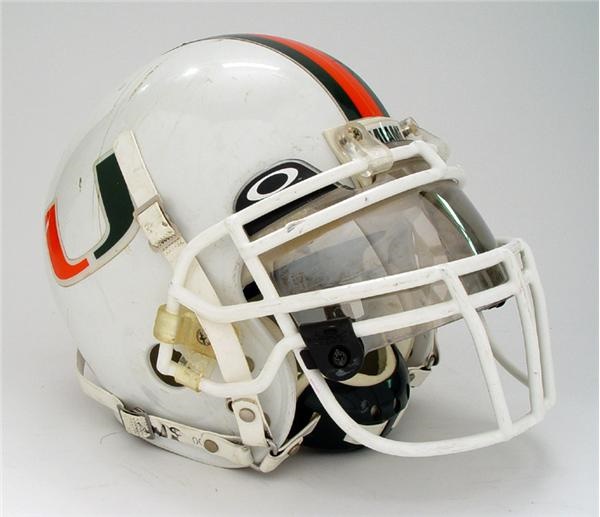 Clinton Portis Game Used 2002 Rose Bowl Helmet