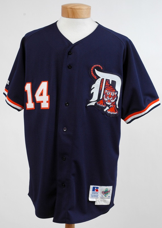 1995 Detroit Tigers Blue Alternate Jersey