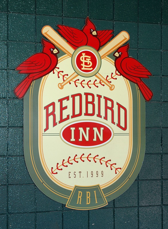 Large Redbird Inn Wall Sign