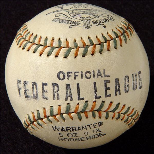 Unused Official Federal League Baseball