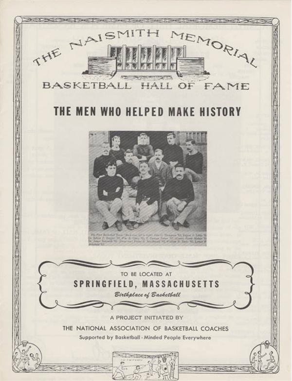 Significant Basketball Hall of Fame Collection From The James Naismith