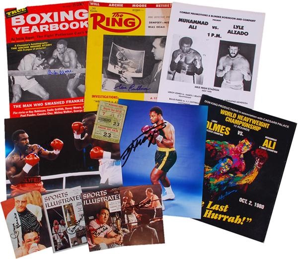 Boxing Autograph and Memorabilia Collection (11)