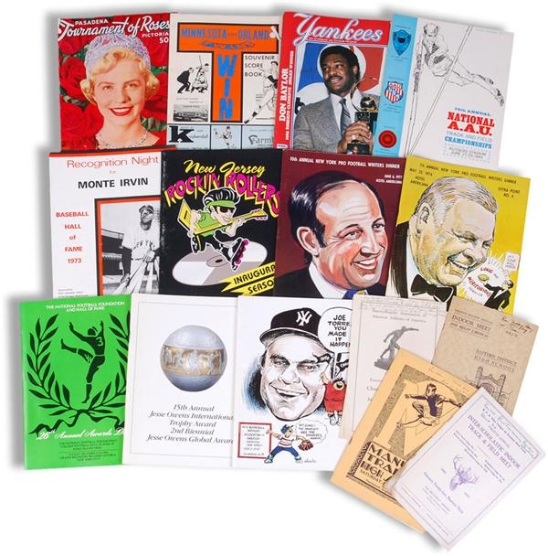 Sports Publication Collection with Magazines, Books and Programs (300+)