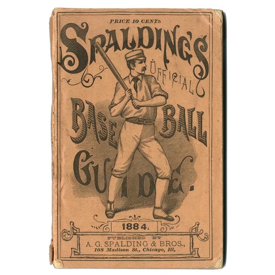 1884 Spalding Baseball Guide