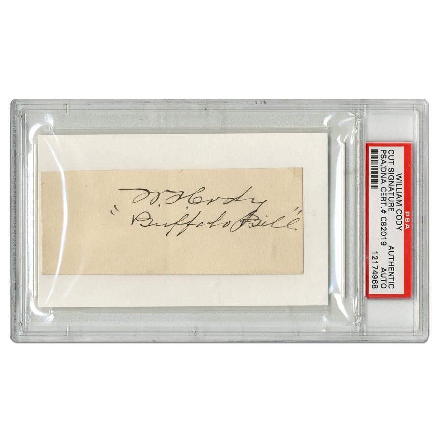 Buffalo Bill Cody Signature