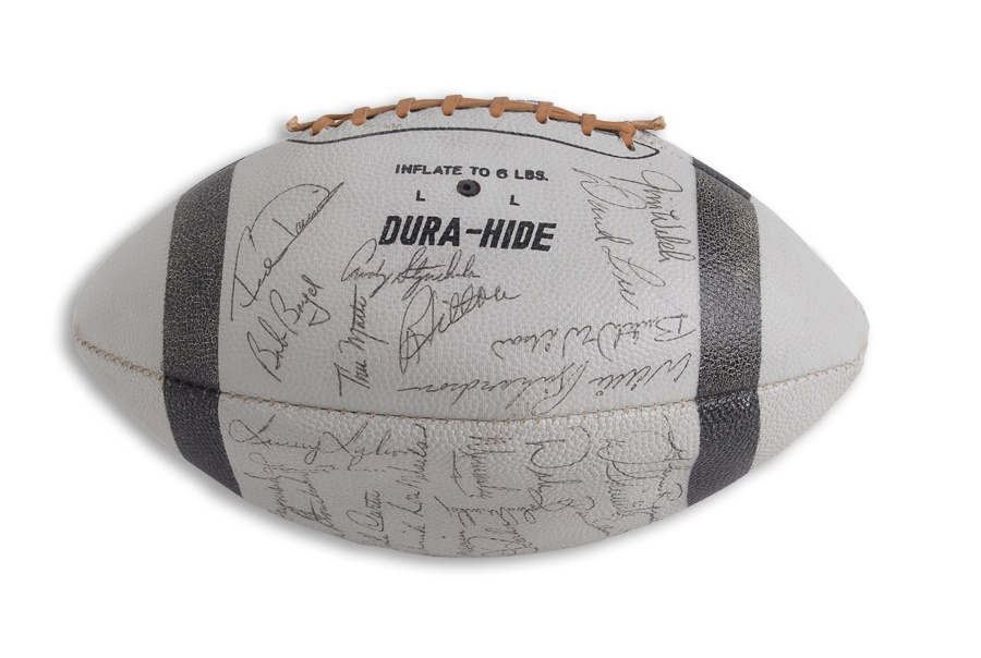 1966 Baltimore Colts Team Signed Football