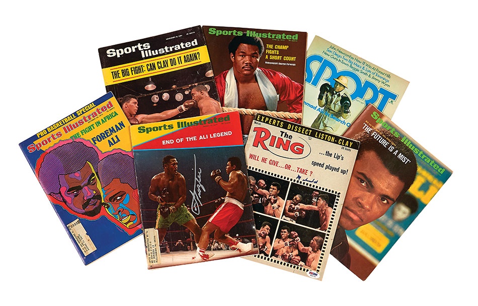 Vintage Boxing Magazine Collection (50+)
