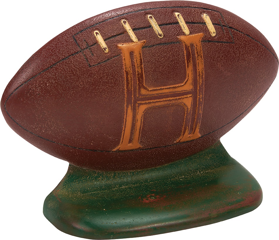 1910 Harvard Football Doorstop