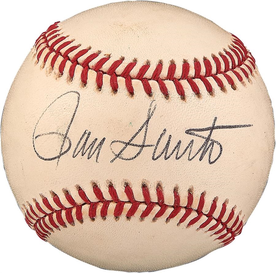 Ron Santo Single Signed Baseball