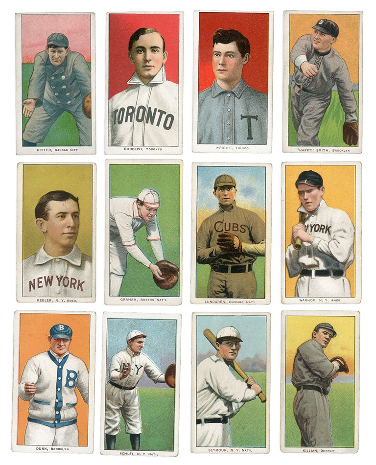Trimmed T206 Baseball Cards & More