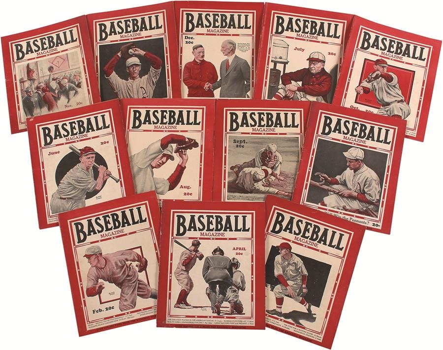 1930 Baseball Magazine Complete Run (12/12 issues)