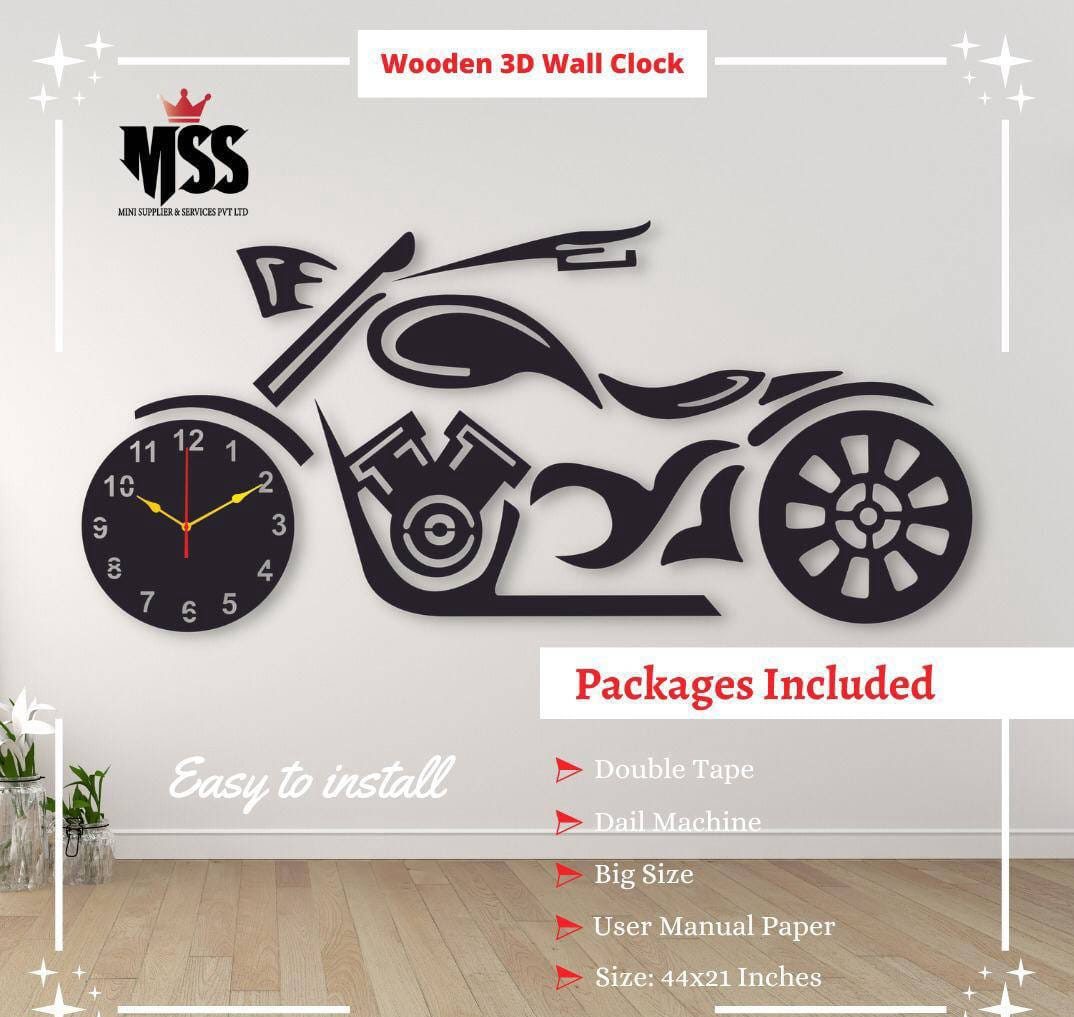 Honda 125 Wall Clock LeLeYar