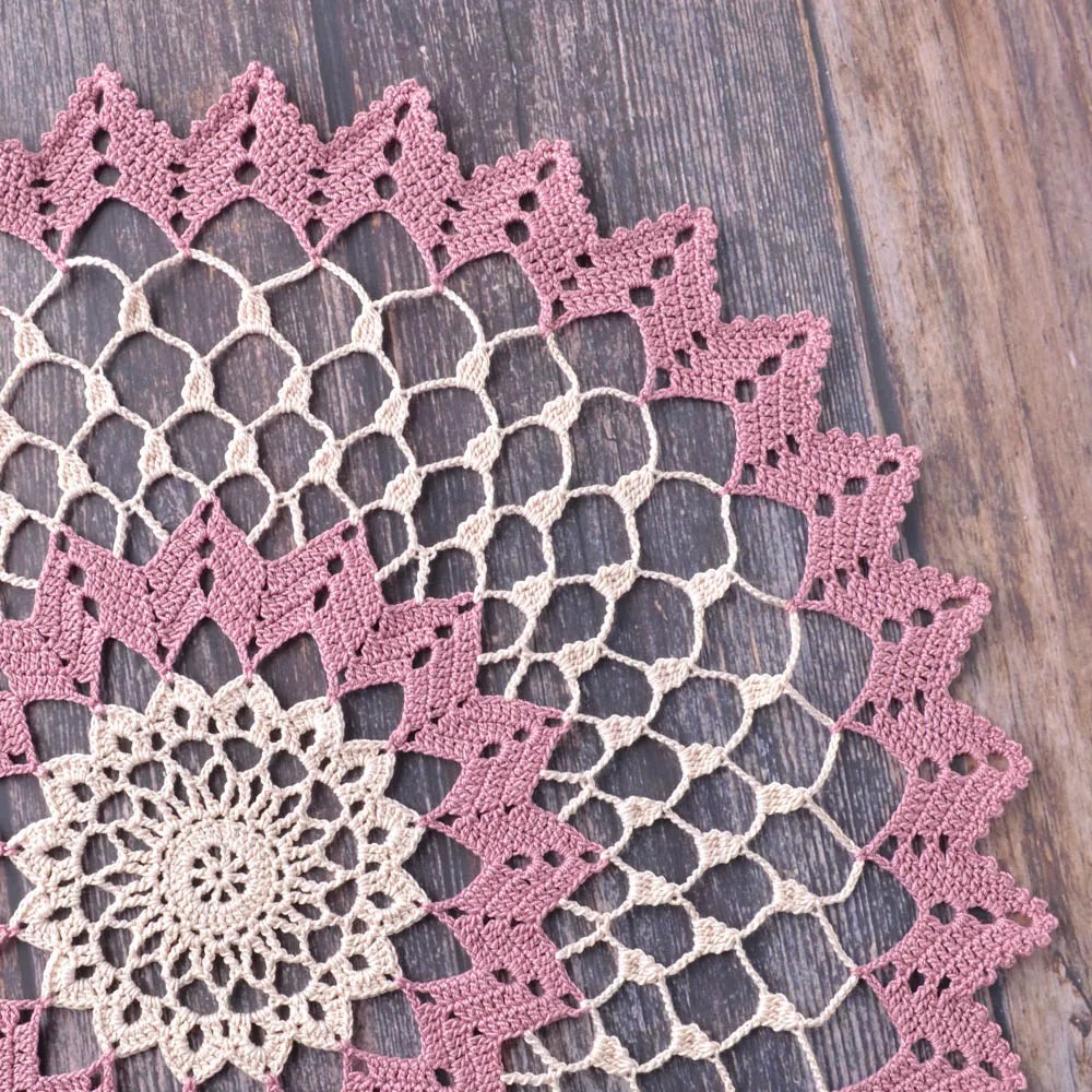 Crochet doily types Lyjo Lelijo