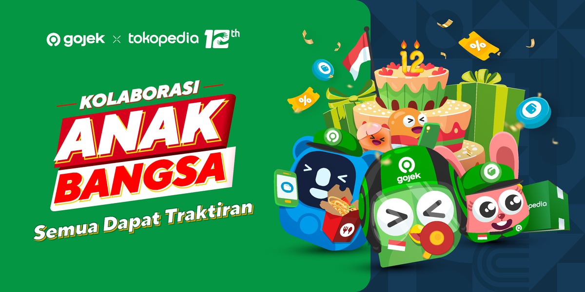 Kolaborasi Anak Bangsa Hadir dengan Promo Menarik! Gojek
