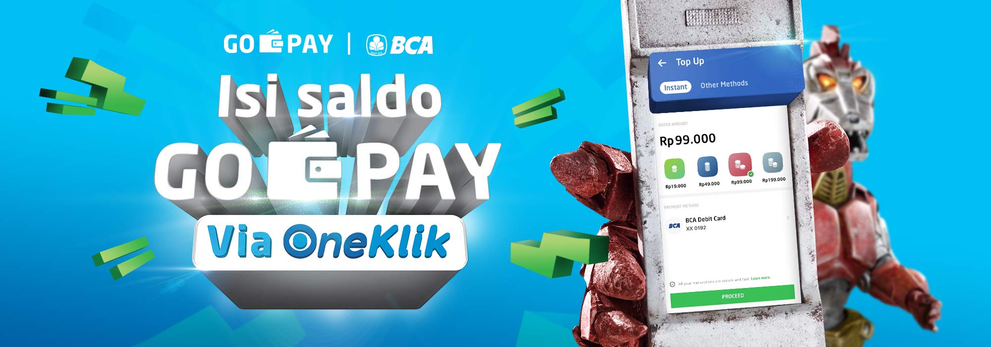 Isi Saldo GOPAY Lewat Aplikasi GOJEK Dapet Voucher Rp50.000 GoPay