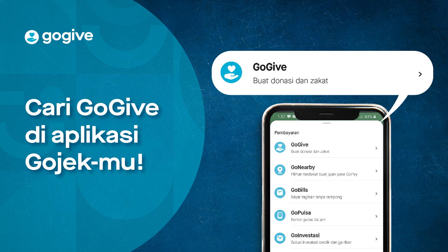 Berbagi dengan Sesama Jadi Lebih Mudah dengan Fitur Baru GoGive Gojek