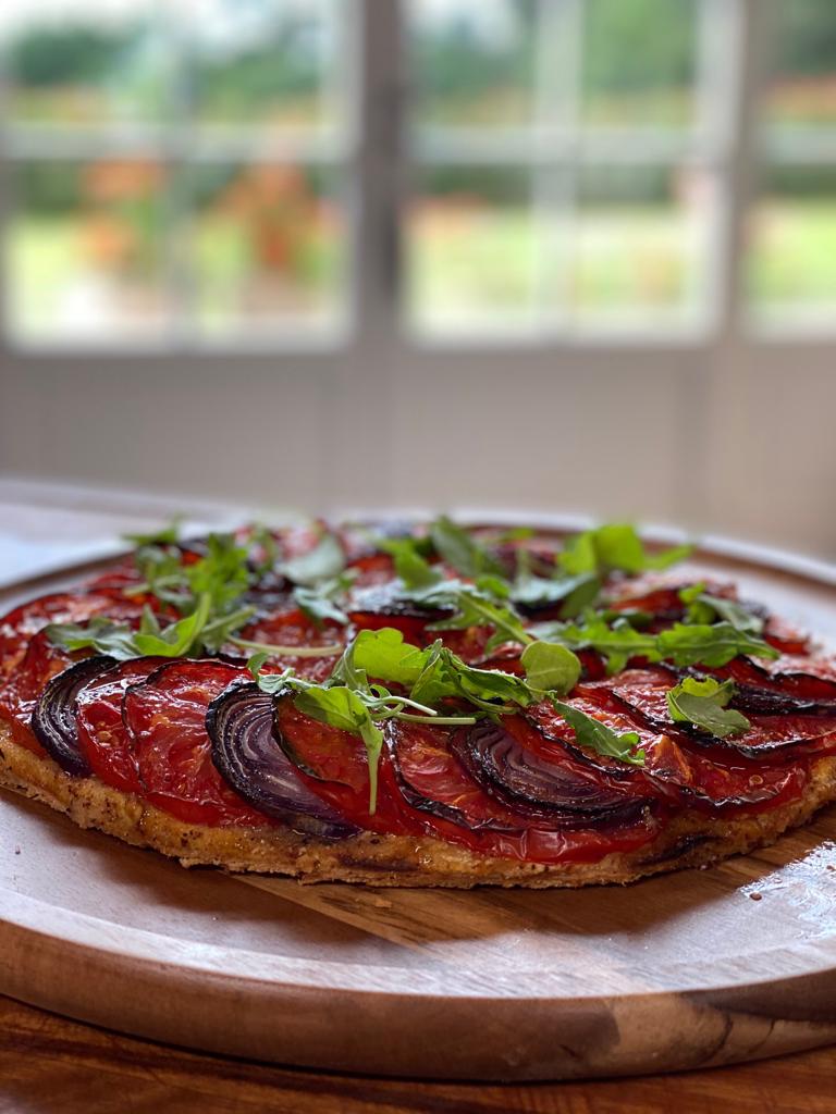 Tarte Tomate moutarde de Laurent Mariotte