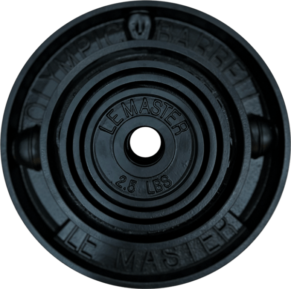 Deep dish barbell plates Le Master Barbell Company