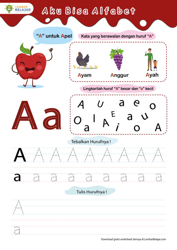 worksheetalfabet Arsip Laman 2 dari 2 Lembar Belajar Lembar Kerja