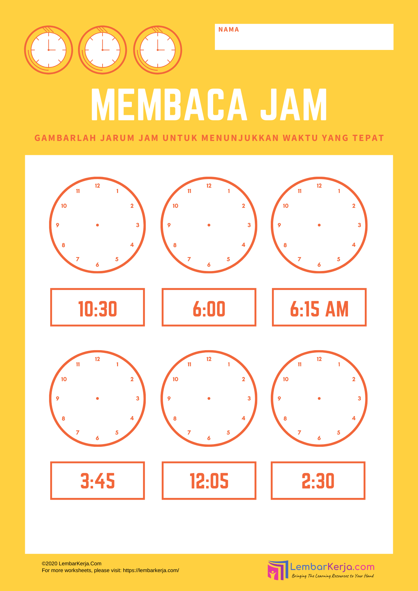 Membaca Jam (2)