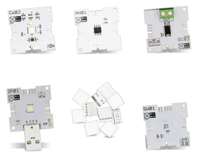 XinaBox promeut le concept du Lego pour le prototypage