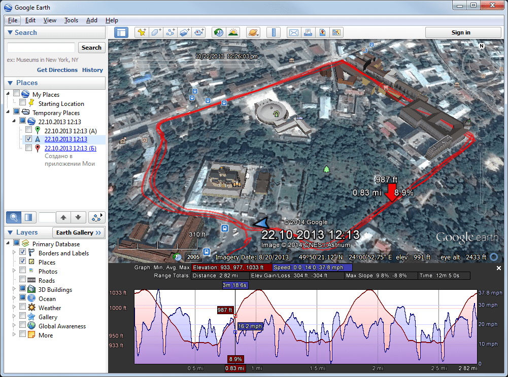 GPS Accuracy for Skiing Lemberg Solutions