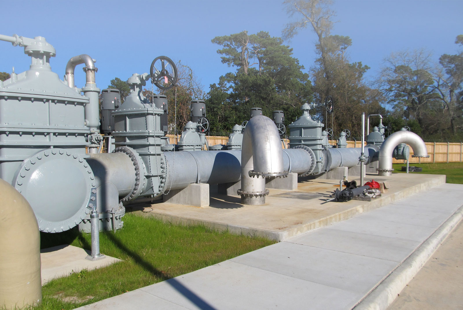 Baytown Central District WWTP Offsite Liftstation and Forcemains LEM ConstructionLEM Construction