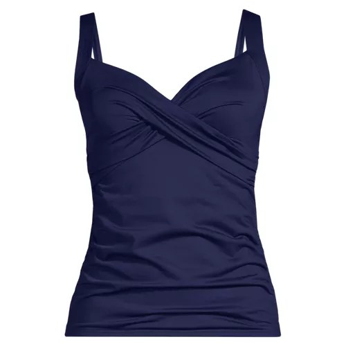 Flattering Bikini Top Lands' End
