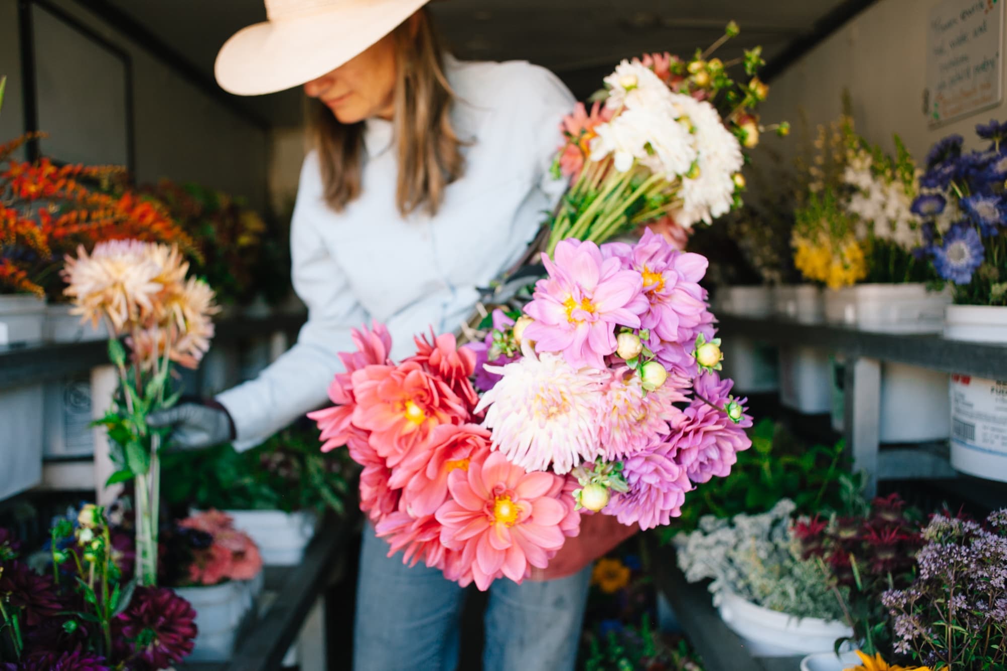 Le Mera Gardens Oregon's Organic Fresh Flower Farm