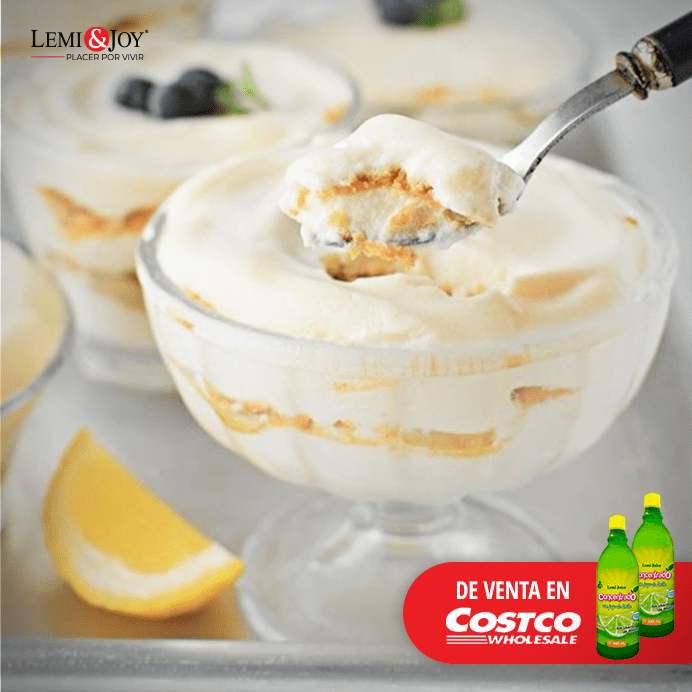 Mousse de limón vegano LEMIJUICE®