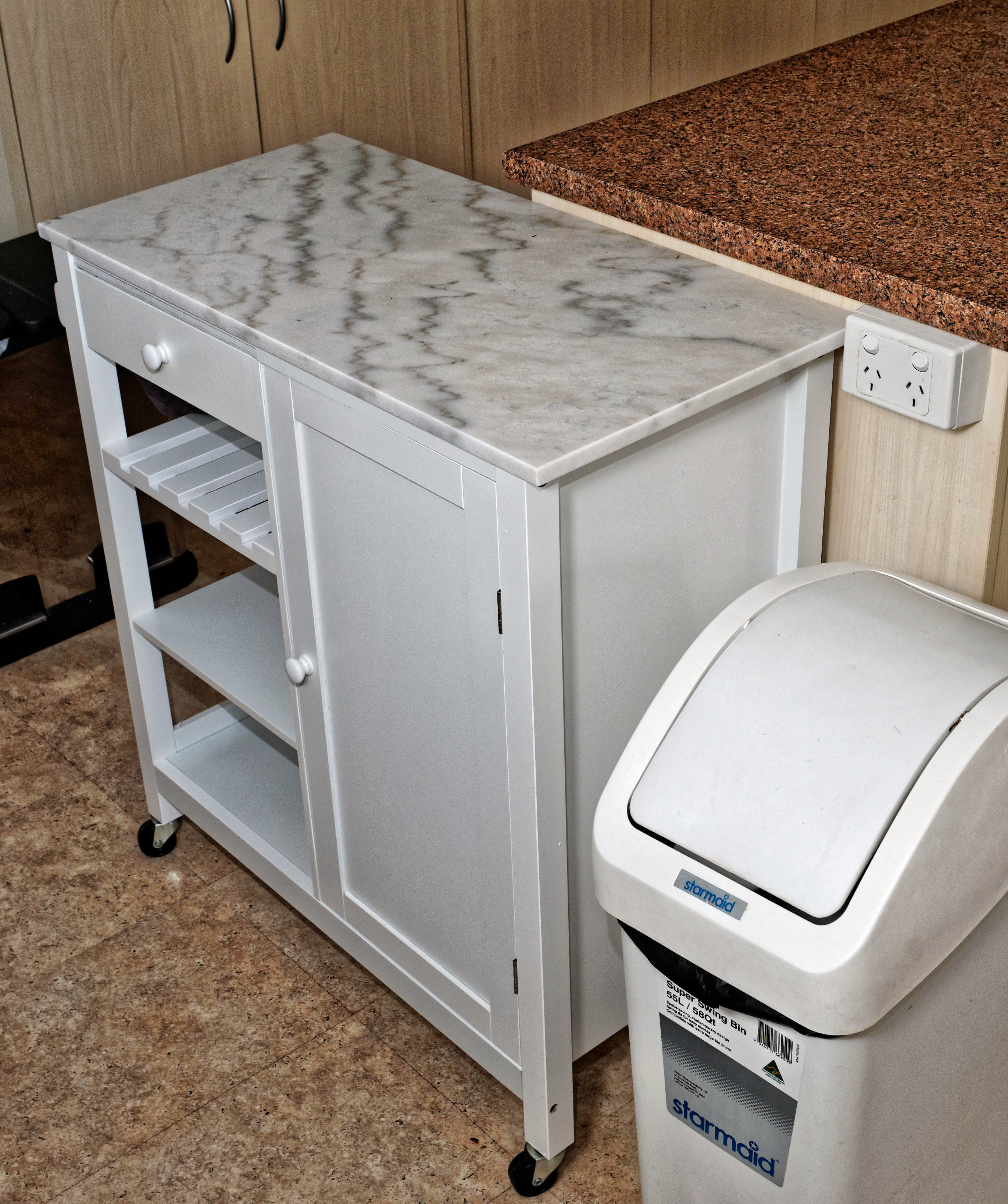 Kitchen trolley 2, 6 July 2018