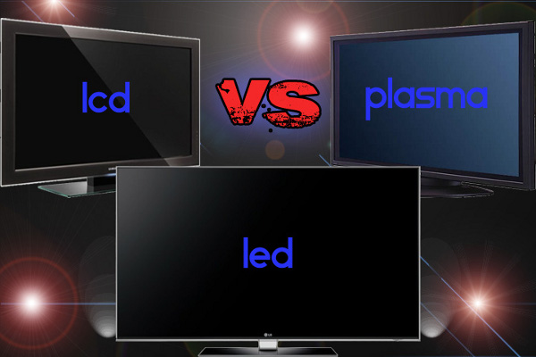 Picture Quality comparison between Television Types like LCD, LED, QLed