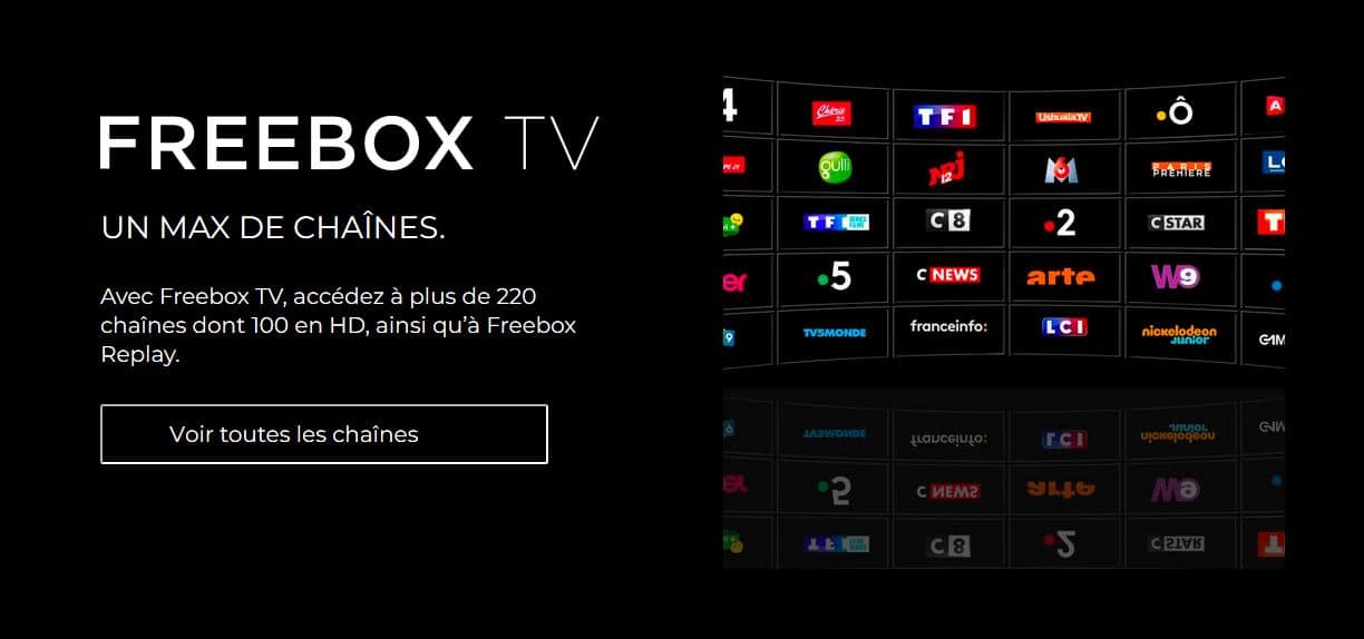 Freebox TV ajout de 5 nouvelles chaînes sans changement de prix