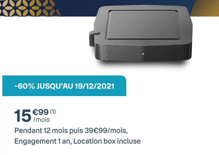 Bouygues lance une série Limitée Bbox Must pour seulement 15,99 €/mois