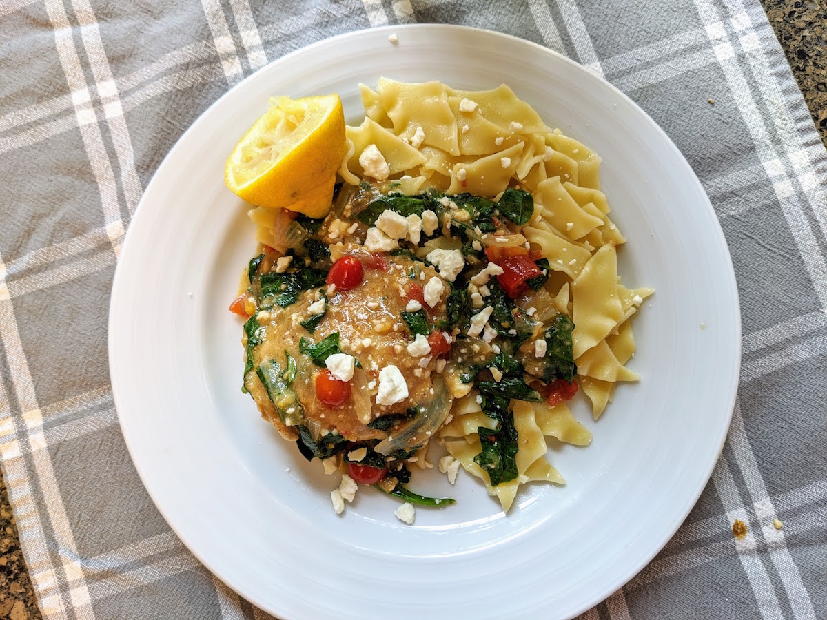 PanFried Tilapia in Garlic Tomato Sauce Lemon, Basil & Butter