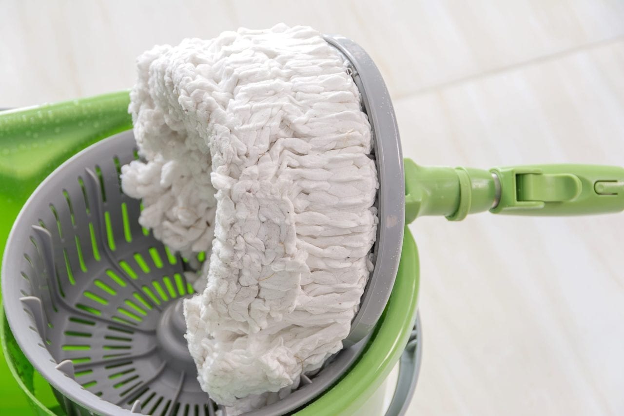 Dirty Mop How to Clean a Mop Head