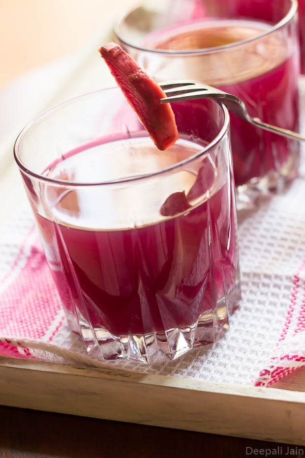 Kanji ka Pani with Carrots — Lemon in Ginger