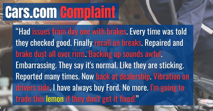 2021 Ford Escape Problems & Complaints - The Lemon Law Experts