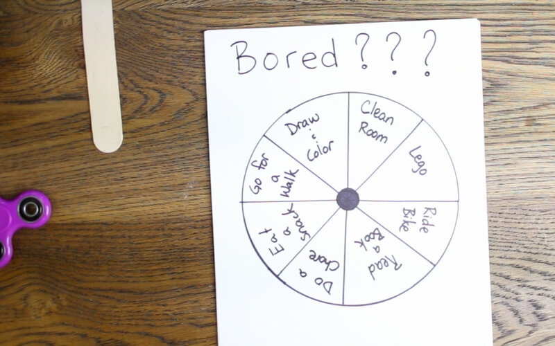 Summer Boredom Buster Idea #Diy #Kids #Parentingtip - A Thrifty Mom - Recipes, Crafts, Diy And More Kick Boredom To The Curb With This Diy Fidget Spinner Hack