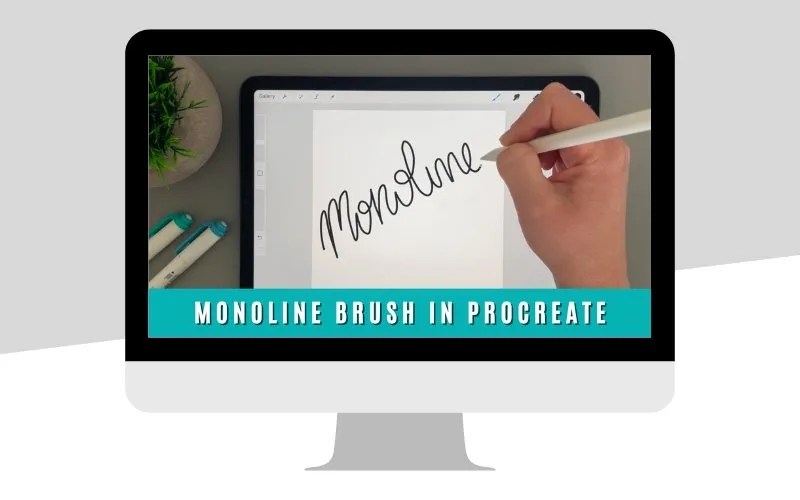 How to Create a Monoline Brush Pen in Procreate Lemon Paper Lab