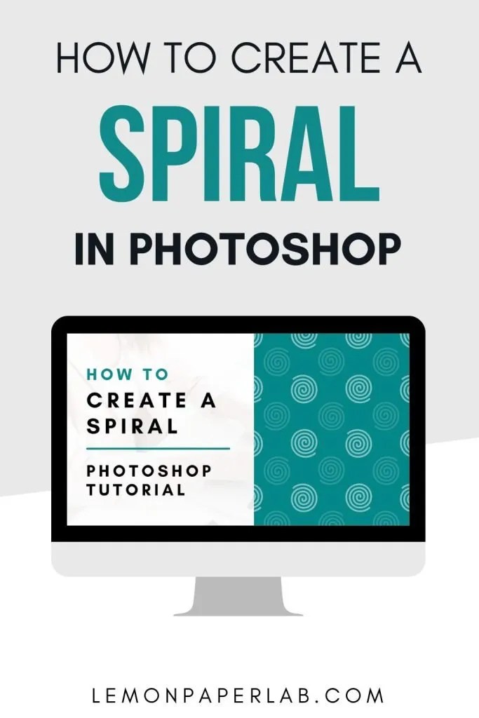 How to Create a Spiral Pattern in Lemon Paper Lab